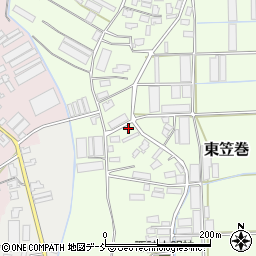 新潟県新潟市南区東笠巻1058周辺の地図