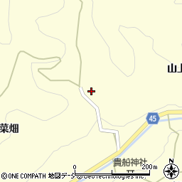 福島県伊達市霊山町大石小入周辺の地図