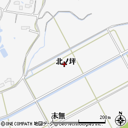 福島県相馬市和田北ノ坪周辺の地図