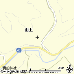 福島県伊達市霊山町大石山上75周辺の地図