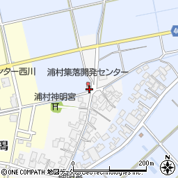 新潟県新潟市西蒲区浦村369周辺の地図