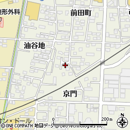 福島県伊達市保原町京門5周辺の地図