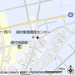 新潟県新潟市西蒲区浦村436周辺の地図