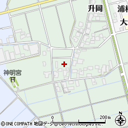 〒959-0418 新潟県新潟市西蒲区升岡の地図
