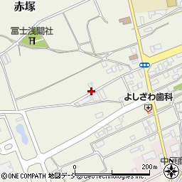 新潟県新潟市西区赤塚4725-2周辺の地図