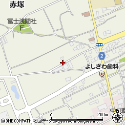 新潟県新潟市西区赤塚4725-2周辺の地図