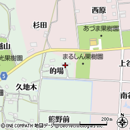 福島県福島市大笹生的場22周辺の地図
