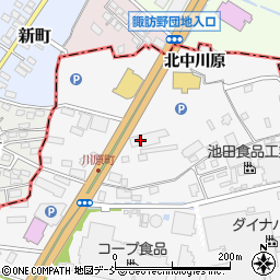 ダイコク福島店周辺の地図