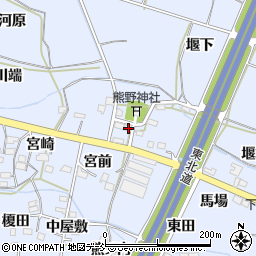 福島県福島市下飯坂宮前16周辺の地図