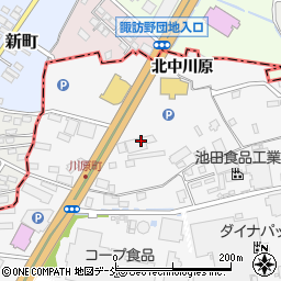 ブルケン東日本福島周辺の地図