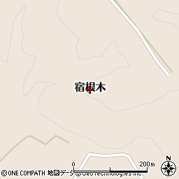 新潟県佐渡市宿根木周辺の地図