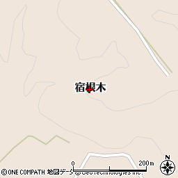 新潟県佐渡市宿根木周辺の地図