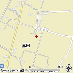 福島県伊達市霊山町泉原（赤田）周辺の地図