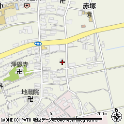 新潟県新潟市西区赤塚周辺の地図