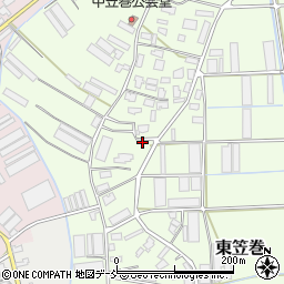 新潟県新潟市南区東笠巻1031周辺の地図
