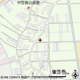 新潟県新潟市南区東笠巻774周辺の地図