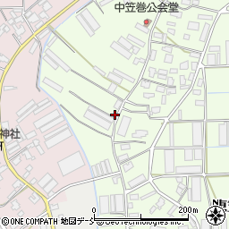 新潟県新潟市南区東笠巻940-1周辺の地図