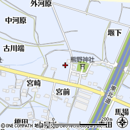 福島県福島市下飯坂熊野22周辺の地図