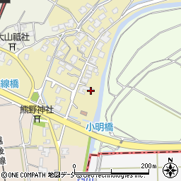 新潟県新潟市西区小見郷屋27周辺の地図