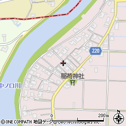 新潟県新潟市南区上塩俵40周辺の地図