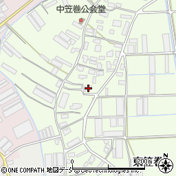 新潟県新潟市南区東笠巻1030周辺の地図