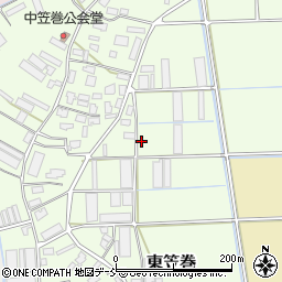 新潟県新潟市南区東笠巻778周辺の地図