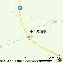 新潟県佐渡市犬神平262周辺の地図
