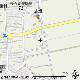 新潟県新潟市西区赤塚4199周辺の地図