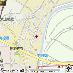新潟県新潟市西区小見郷屋28周辺の地図