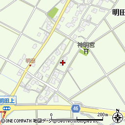 新潟県新潟市西区明田902周辺の地図