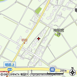新潟県新潟市西区明田920周辺の地図