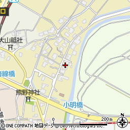 新潟県新潟市西区小見郷屋19周辺の地図