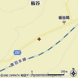 山形県米沢市板谷347周辺の地図