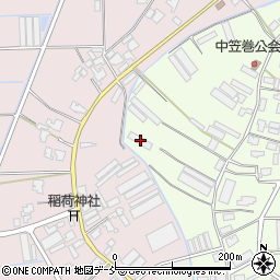 新潟県新潟市南区東笠巻907周辺の地図