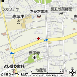 新潟県新潟市西区赤塚4384周辺の地図