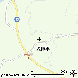 新潟県佐渡市犬神平251周辺の地図