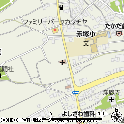 赤塚郵便局周辺の地図