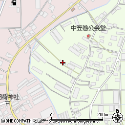 新潟県新潟市南区東笠巻971周辺の地図