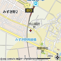 新潟県新潟市西区赤塚261-3周辺の地図