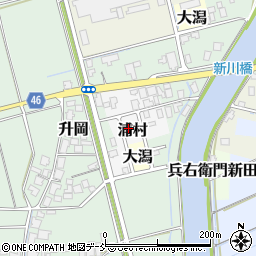 新潟県新潟市西蒲区浦村826周辺の地図