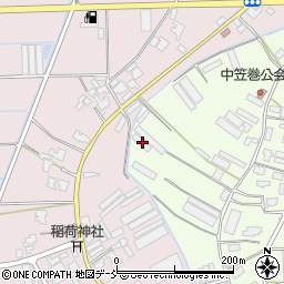 新潟県新潟市南区東笠巻933周辺の地図