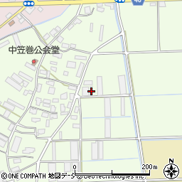 新潟県新潟市南区東笠巻813周辺の地図