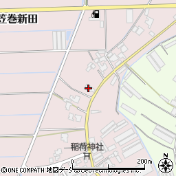 新潟県新潟市南区東笠巻新田1154周辺の地図