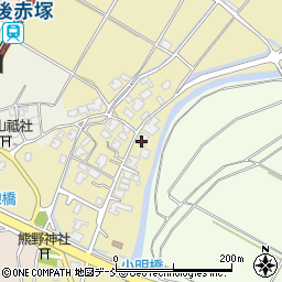 新潟県新潟市西区小見郷屋35周辺の地図