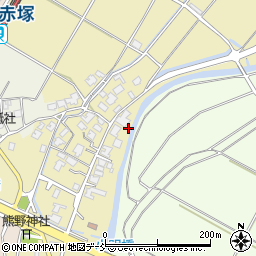 新潟県新潟市西区小見郷屋36周辺の地図