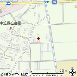 新潟県新潟市南区東笠巻824周辺の地図