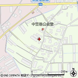 新潟県新潟市南区東笠巻995周辺の地図