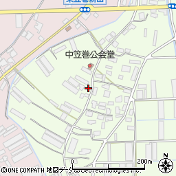 新潟県新潟市南区東笠巻994周辺の地図