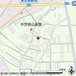 新潟県新潟市南区東笠巻1011周辺の地図