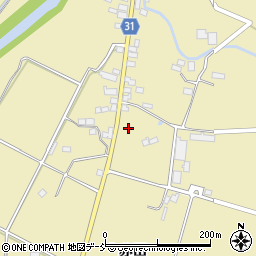 福島県伊達市霊山町泉原米田周辺の地図